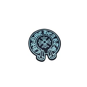 Chrome Hearts CH Teal Rug Non Slip Back
